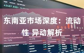 东南亚市场深度：流动性 异动解析